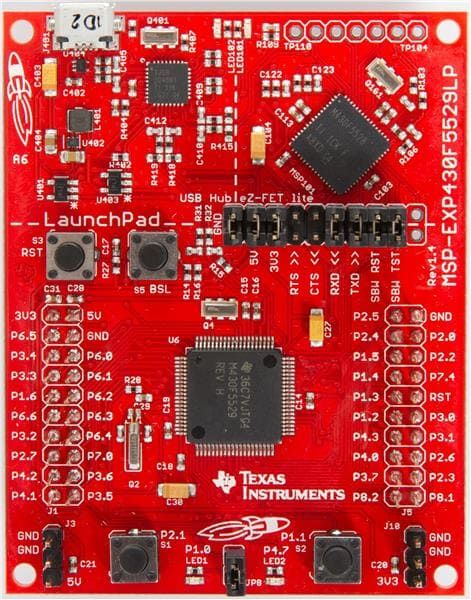 Electronic Components of Development Boards & Kits - MSP430